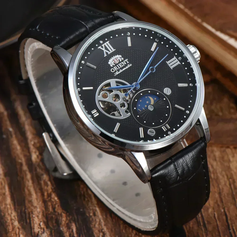 Фото Новые мужские наручные часы Orient Tourbillon с автоматическим механизмом, оригинальный бренд, класс ААА+ (2026 год) №3