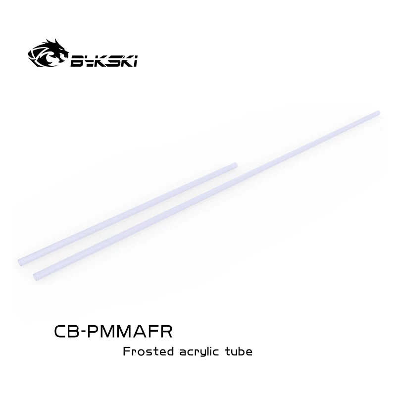 Bykski CB-PMMAFR матовая трубка OD12/14/16 мм акриловая жесткая 50 см для ПК охлаждающая вода