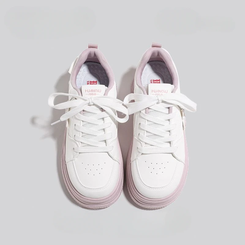 SHANPA туфли на платформе с милым кроликом розовые шикарные дышащие для скейтборда