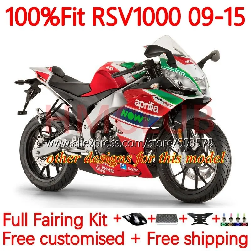 

Injection For Aprilia RS4 RSV 1000 R RSV1000 2010 2011 2012 2013 2015 RSV1000R 09 10 11 12 13 14 15 Fairing 161No.11 silvery blk