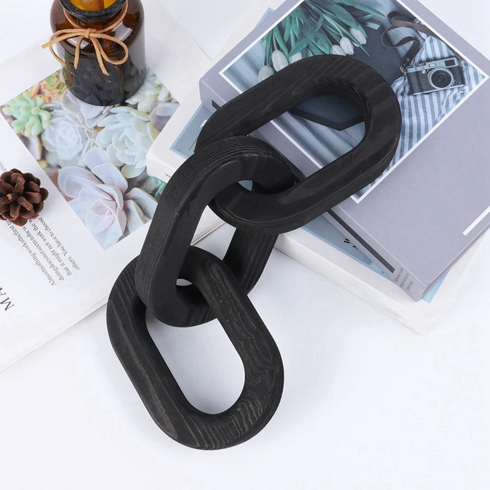 Деревянное кольцо с пряжкой в стиле бохо деревянная цепочка настольное