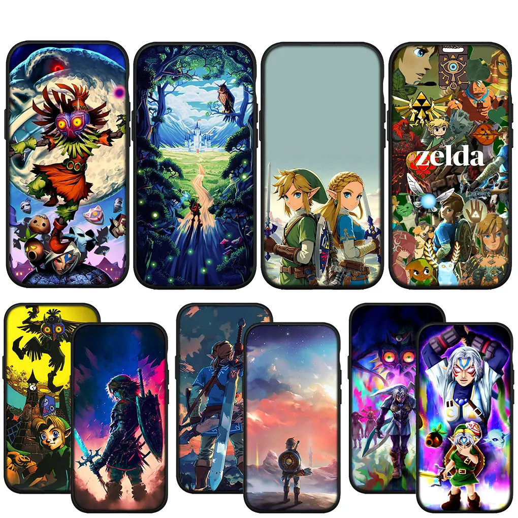 L-Legends Плакат z-Zeldas-Обои Корпус для Apple iPhone 15 14 13 12 Mini 11 Pro X XR XS Max 7 8 Plus + 15+ Чехол