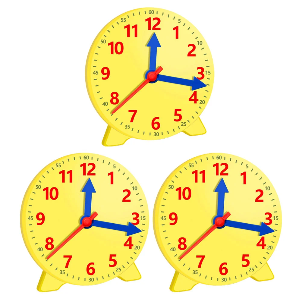 

Clock Learning Time Model Teaching School Skill Tell Totoys Plaything Telling Math Early Student Supplies Child Display The