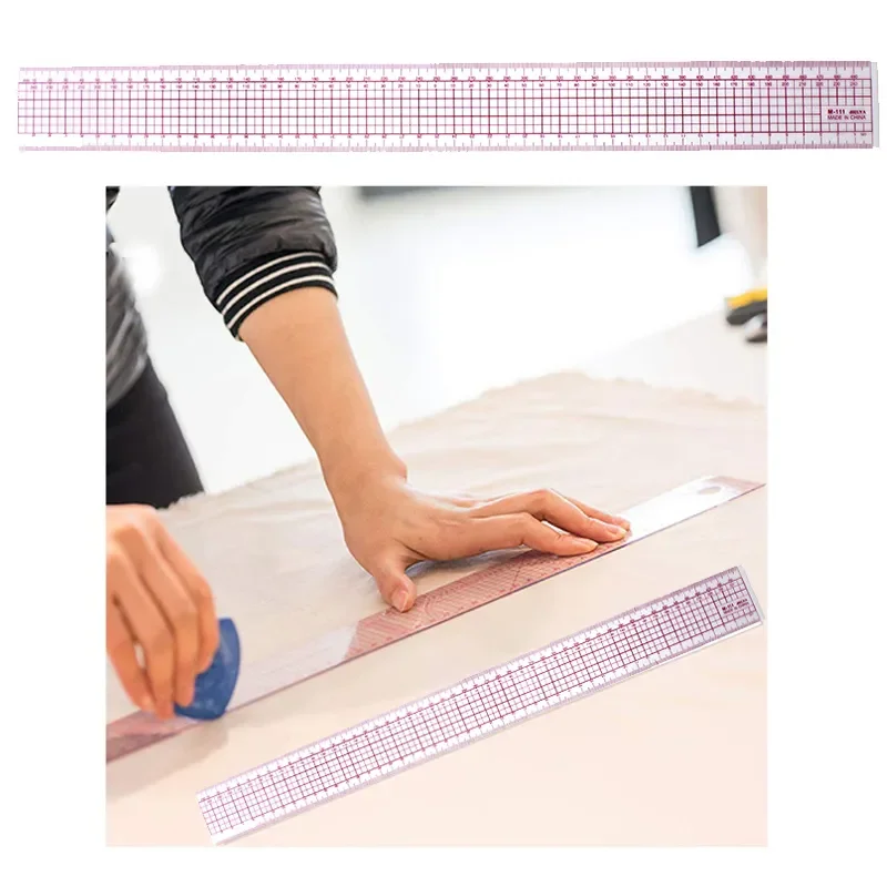 

grading ruler M111 Pattern-making garment pusher ruler Tailor tool soft ruler Built-in bendable ruler