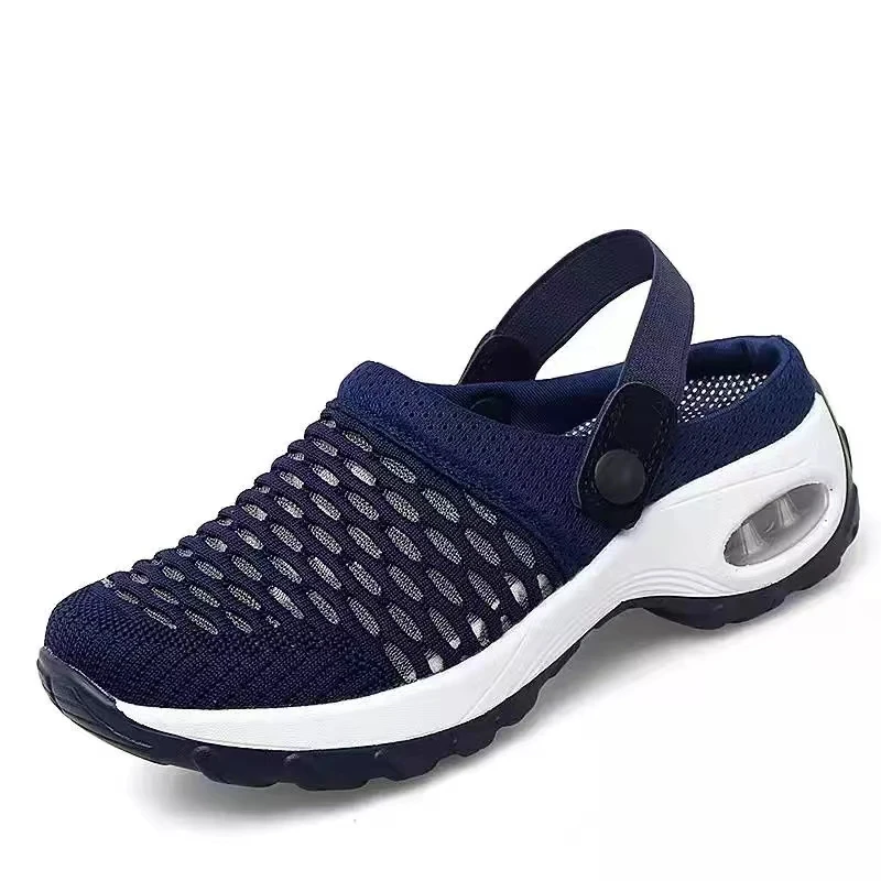 

Breathable Mesh 2022 Couple Autumn Shoes Thick Bottom Non-slip Casual Ladies Comfortable Beach Shoes Thick Bottom