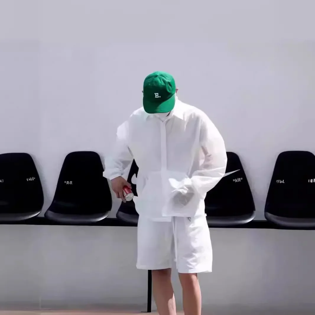 Quick-dry Bubble Gum Collar Sun Protection Clothing For Men Women Summer Outdoor Thin Lapel Sunscreen Loose Fit Jacket