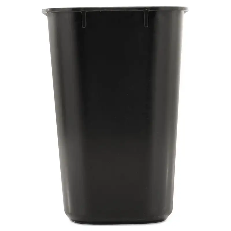 

Пластиковая корзина для мусора, прямоугольная, 3,5 галлонов, Черная