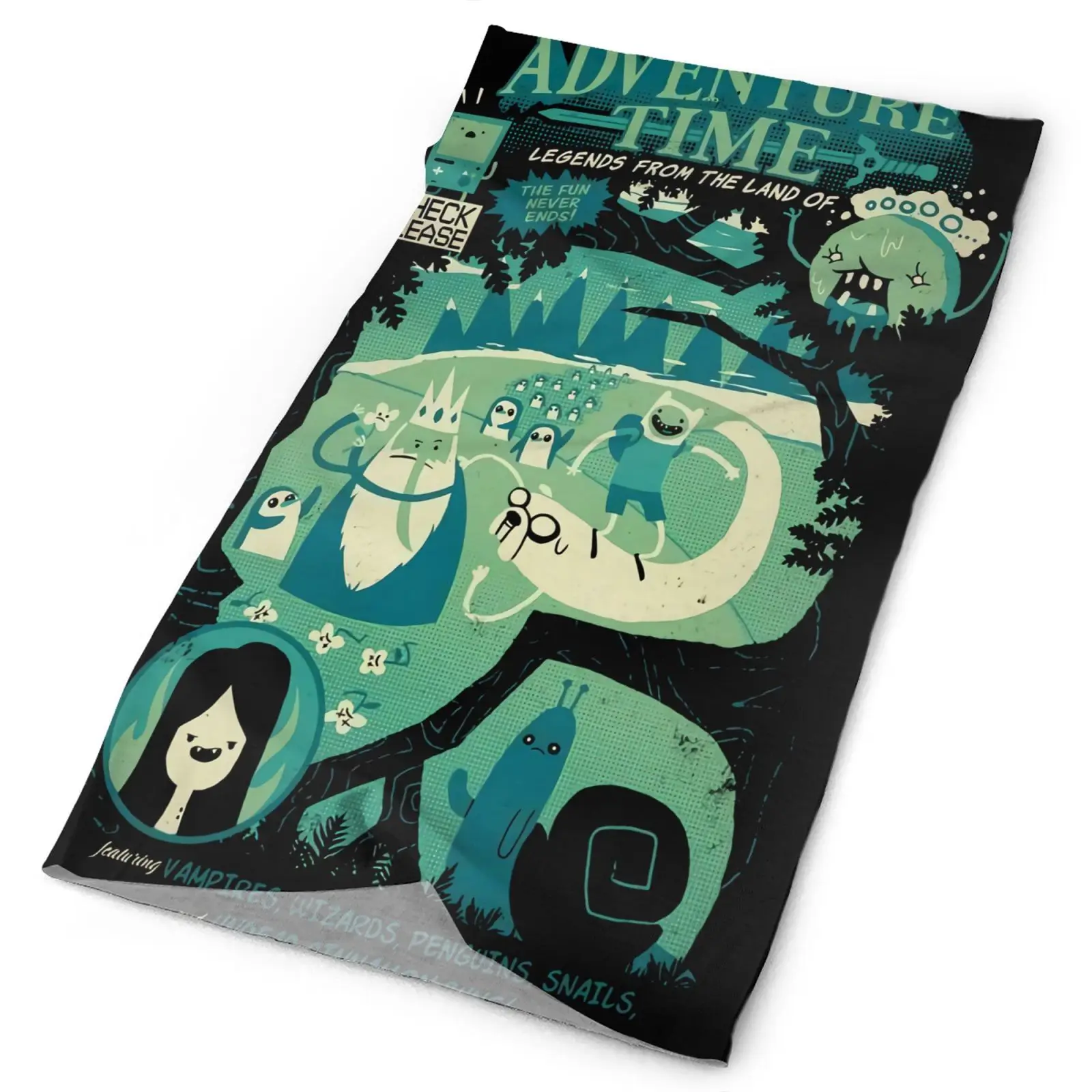 

Adventure Comics Adventure Time Men's Bandana Women's Bandana Men's Bandana Ski Equipment Tourism Scarf Bandana Ski Head Scarf