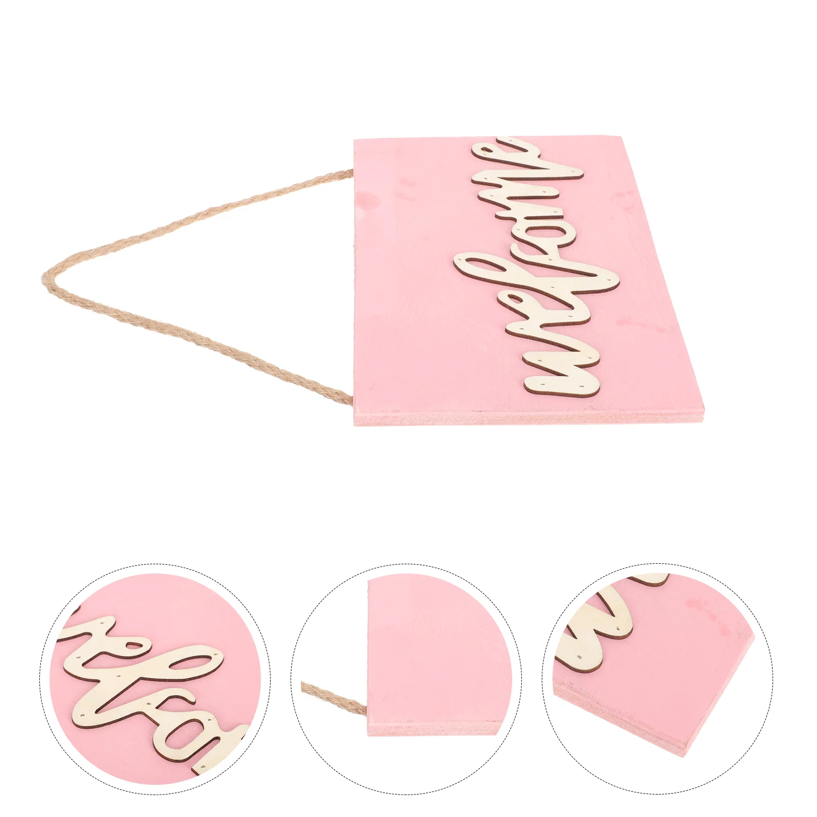 

1Pc Pendnat Crafts Door Sign Door Plate Door Hanging Adorn Door Pendant for Decor