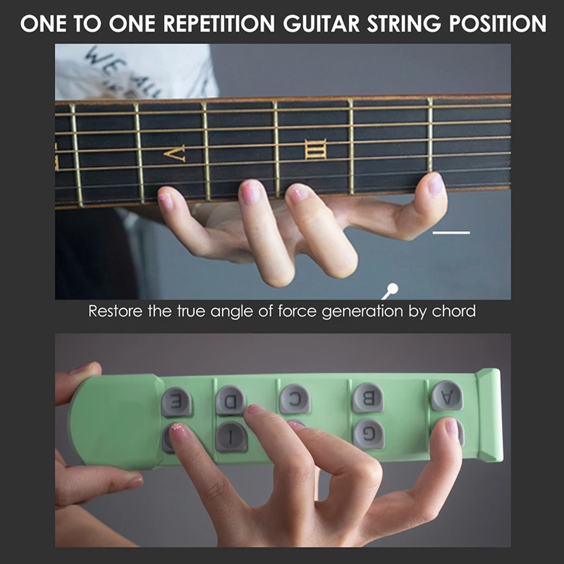 

SOLO Guitar Finger Trainer Finger Hand Strength Dexterity Training Exerciser Trainer Tension Device