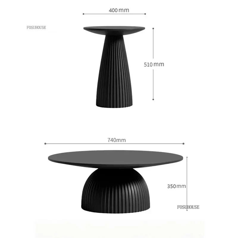 Журнальный столик в скандинавском стиле современная мебель для гостиной легкий