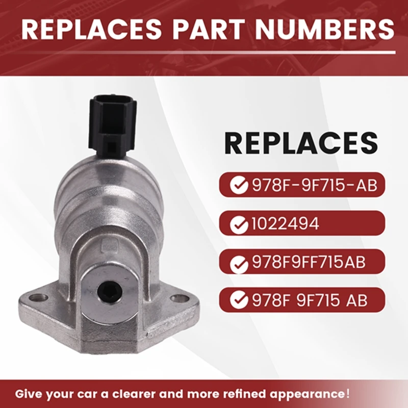 Клапан управления холостым воздухом 978F-9F715-AB для Ford Contour Escort Mercury Cougar Мистика 1998-2003