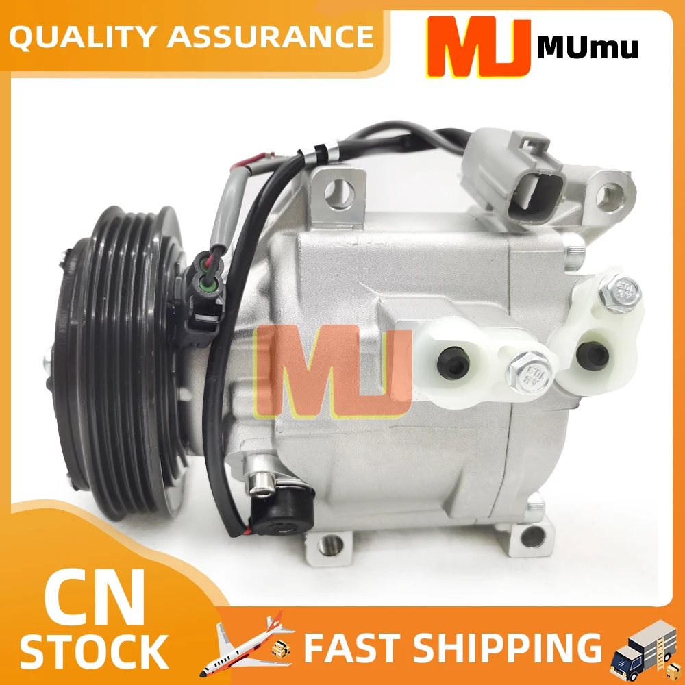 Фото Компрессор кондиционера SCSA06C для Toyota Yaris, Echo, Corolla Altis 88320-1A481, 88320-1A510, 88310-52070, 88320-52010, 447220-6253, 4472206068 №1