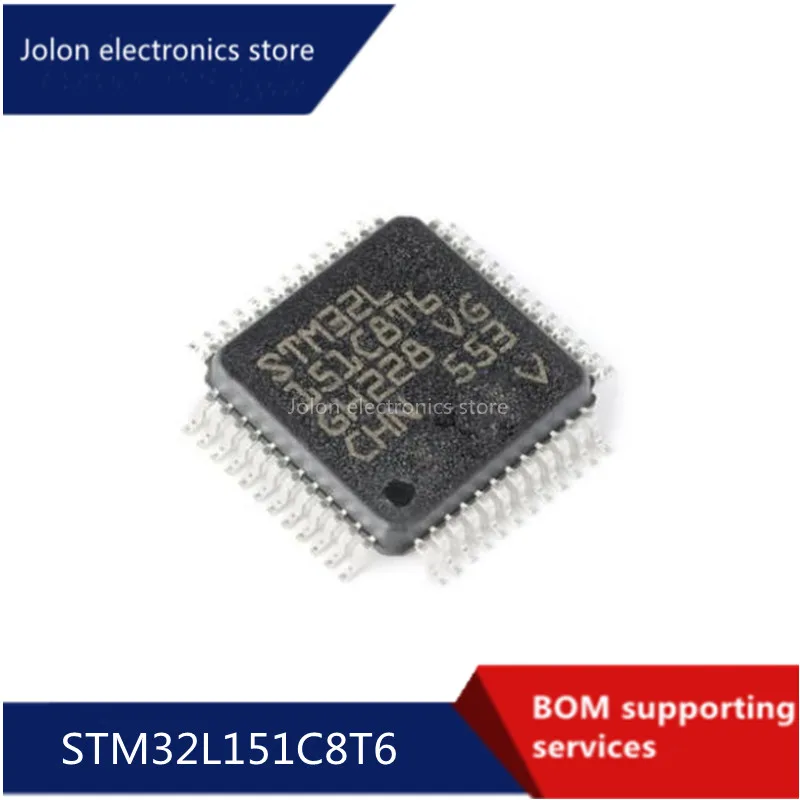 Оригинальный чип STM32L151C8T6 LQFP48 MCU IC STMicroelectronics