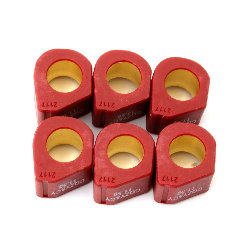 

Роликовые грузики гоночного вариатора 21x17 мм, 9 г, 11,5 г, 13 г, 14 г для Aprilia Atlantic 125 200 250 300ie Carnaby 250ie Sport City 200cc