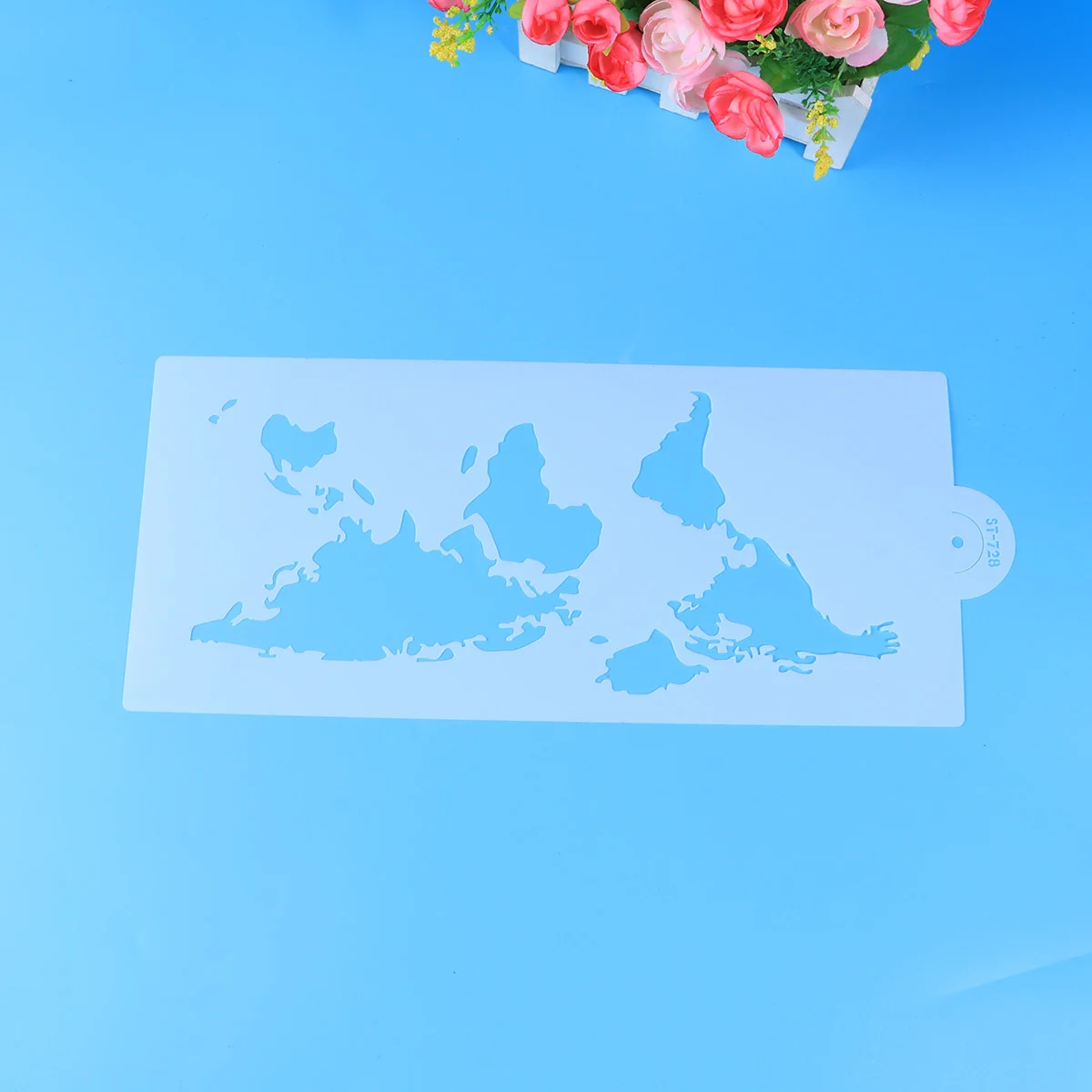 

Cake Stencils Stencil Lace Baking Fondant World Map Template Mold Templates Flower Decorating Cookie Large Buttercream Wedding