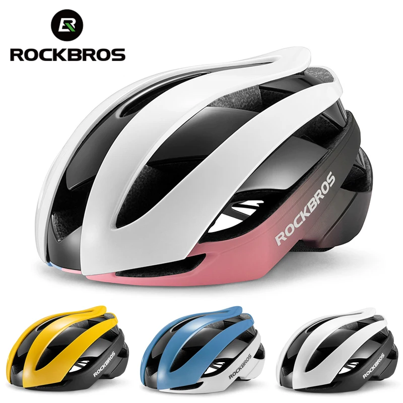 

ROCKBROS Road Mountain Bike Helmet Cycling Lightweight Bicycle Caps CE Certified EPS Integrally-molded Electric Scooter Hard Hat
