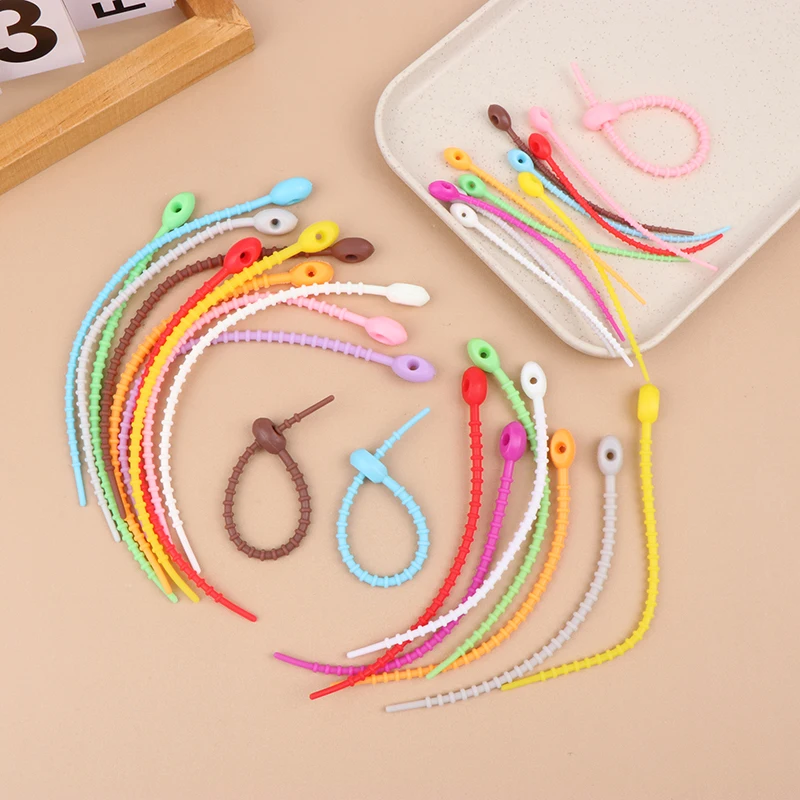 Силиконовые многоразовые зажимы для наушников