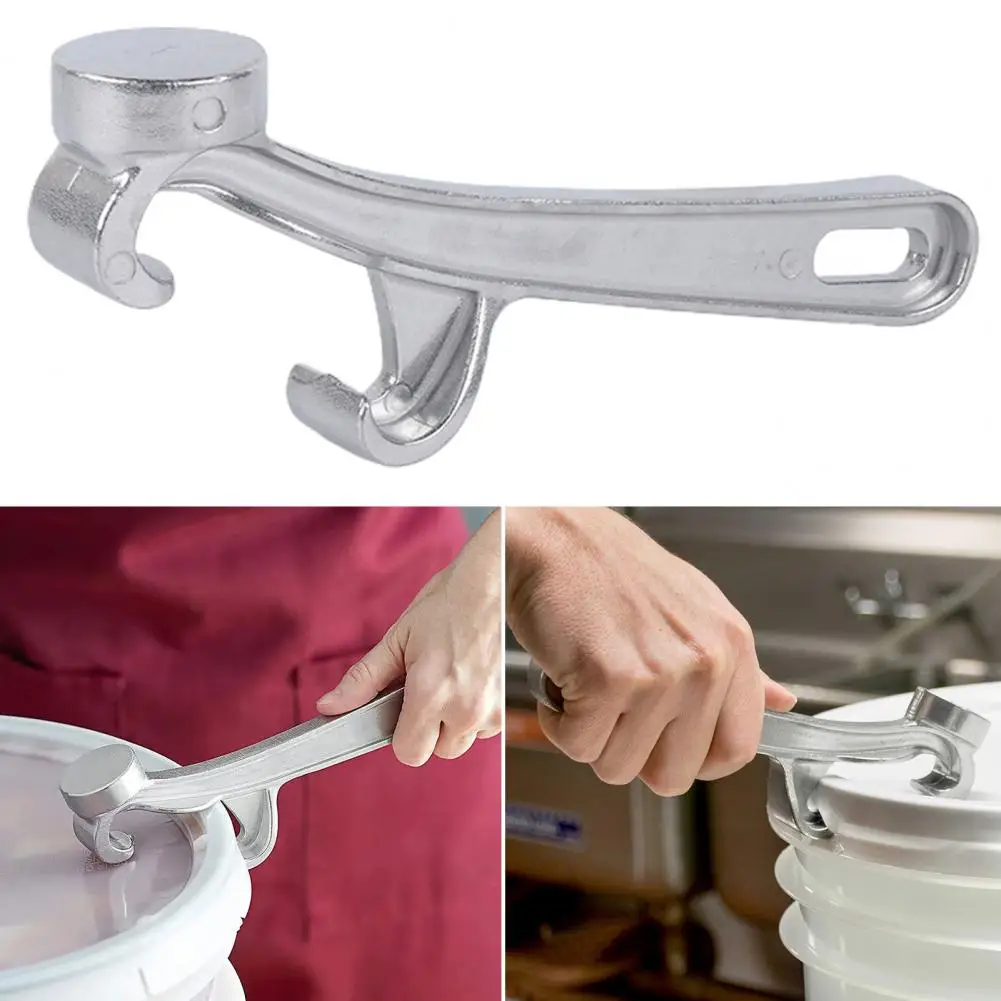 

Durable Jar Opener Reusable Lightweight Manual Jar Lid Opener Aluminum Alloy Can Lid Opener Household Supply