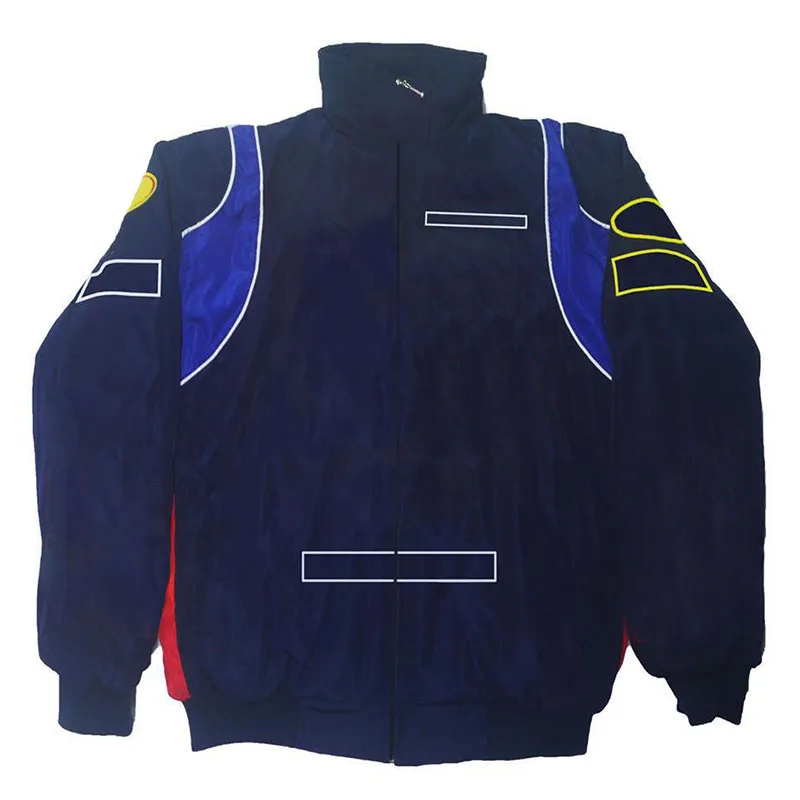 Куртка F1 с длинным рукавом для мужчин и женщин кофта вышивкой логотипом