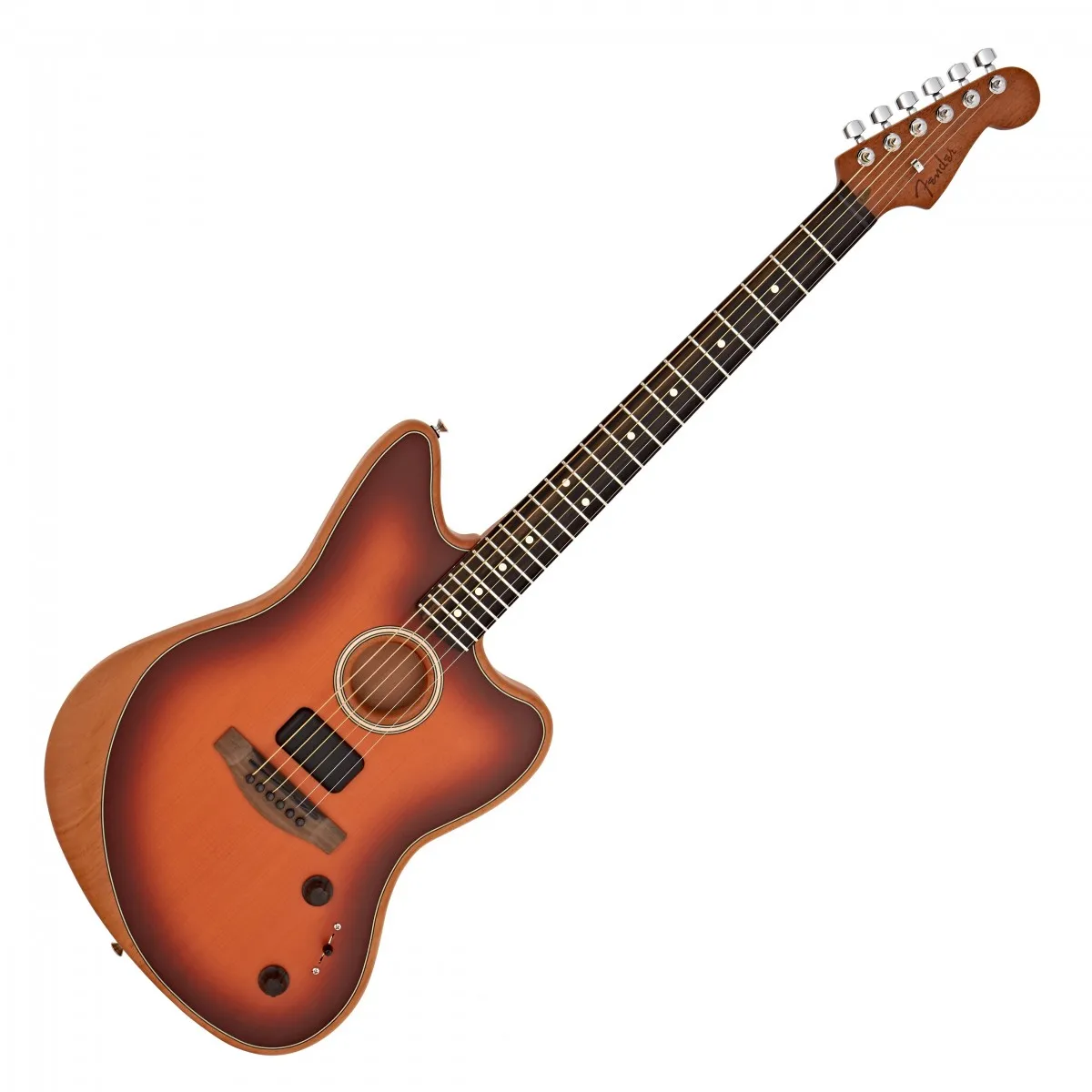 

Крыло Американский акустический джазмастер, Табак Sunburst
