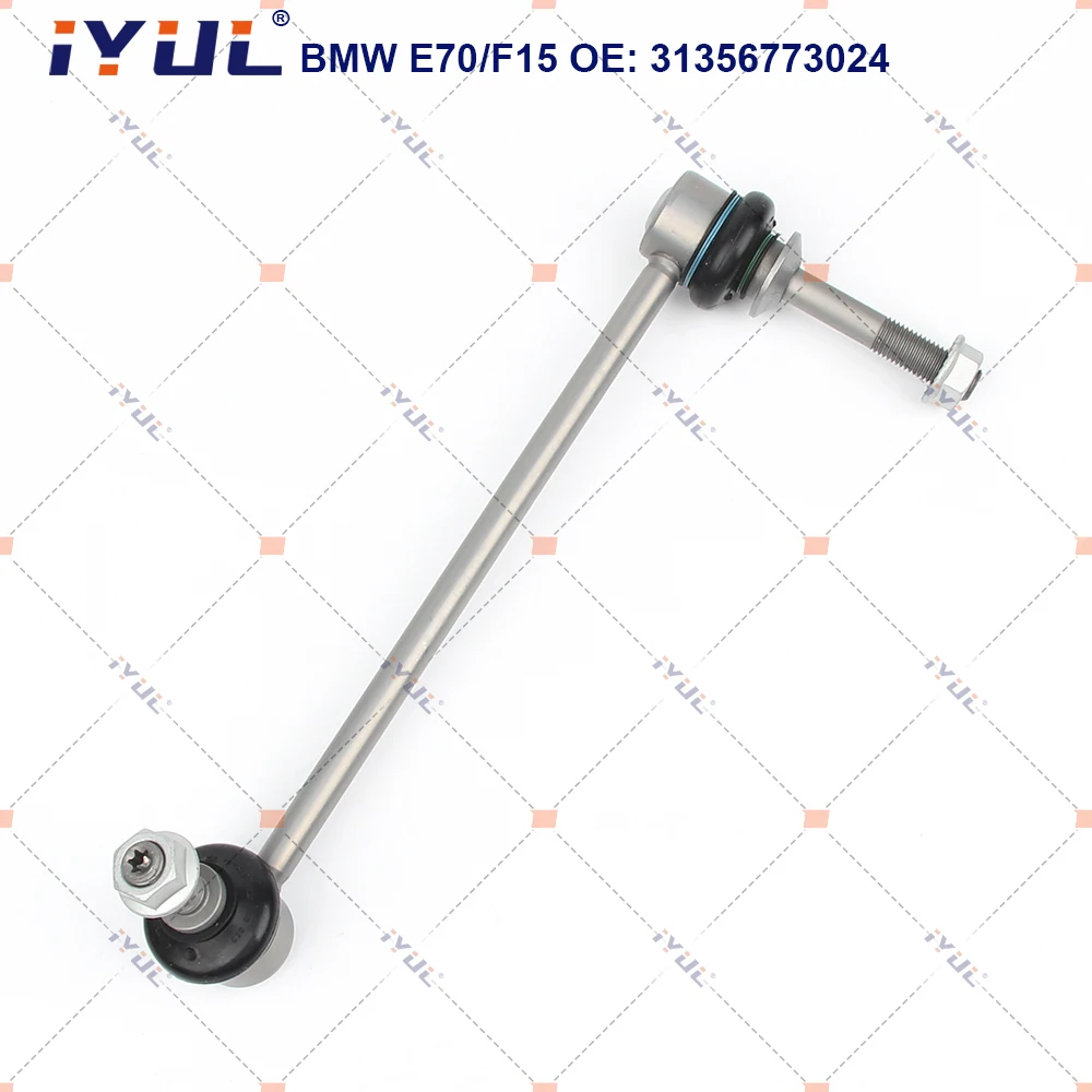

IYUL Pair Front Axle Sway Bar End Stabilizer Link Ball Joint For BMW X5 X6 Series E70 E71 E72 F15 F85 F16 F86 Hybrid 31356773023