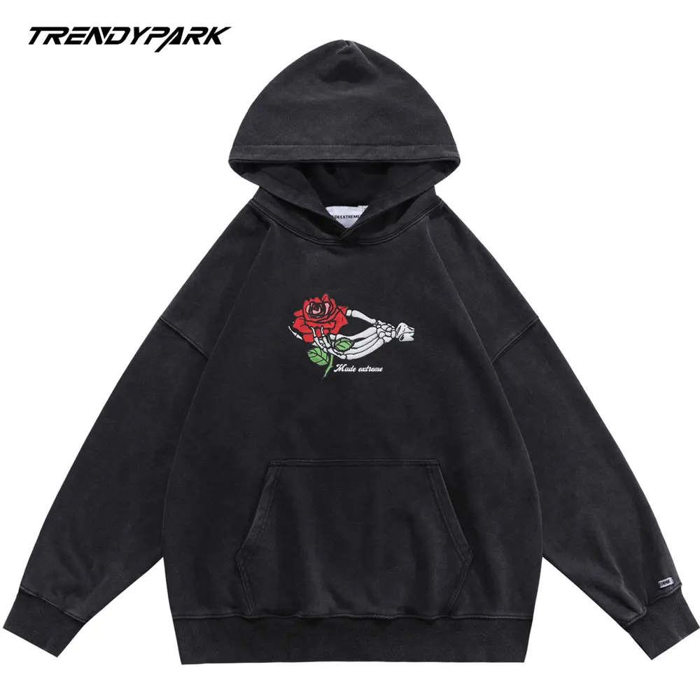 

Толстовка мужская оверсайз с капюшоном, в стиле ретро