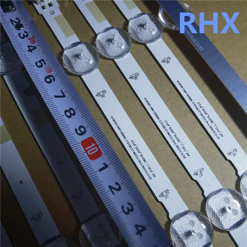 FOR Samsung UA49M5300AJ UNUE49J5000AF LM41-00470A LM41-00362A S-5J52-50-FCOM-5-RIGHT-REV1LM41-00121W 975MM 10LED 3V 100%NEW