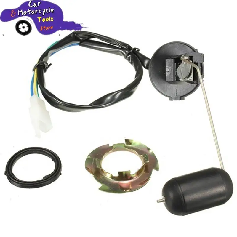 

1pc Motorcycle Fuel Petrol Level Sender Unit Float Sensor Kit For GY6 Scooter