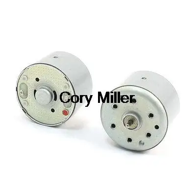 DC 6 В 6400 об/мин 25 x 18 мм карбоновый двигатель для игрушечного автомобиля