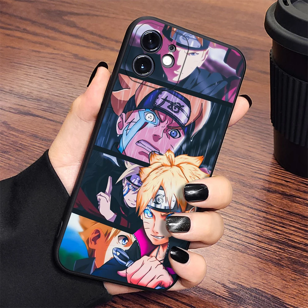 Чехол Boruto удзумаки Наруто для Apple iPhone 13 Mini 12 11 Pro MAX X XS XR 7 8 6 6S Plus SE20 защита объектива