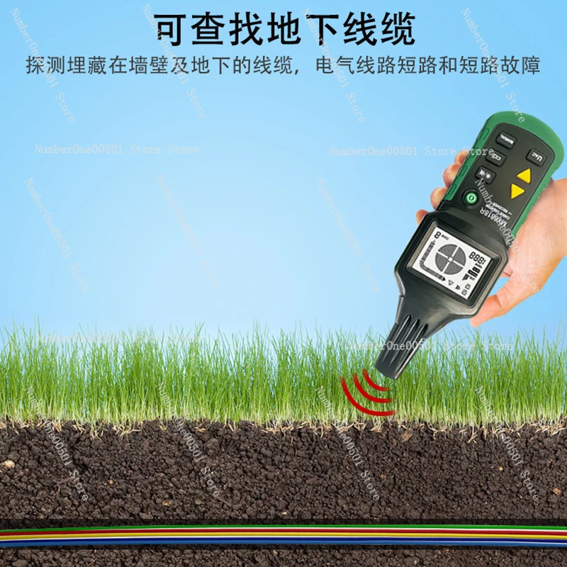 MS6818/MY6818 детектор неисправностей подземного кабеля тестер точки останова линии