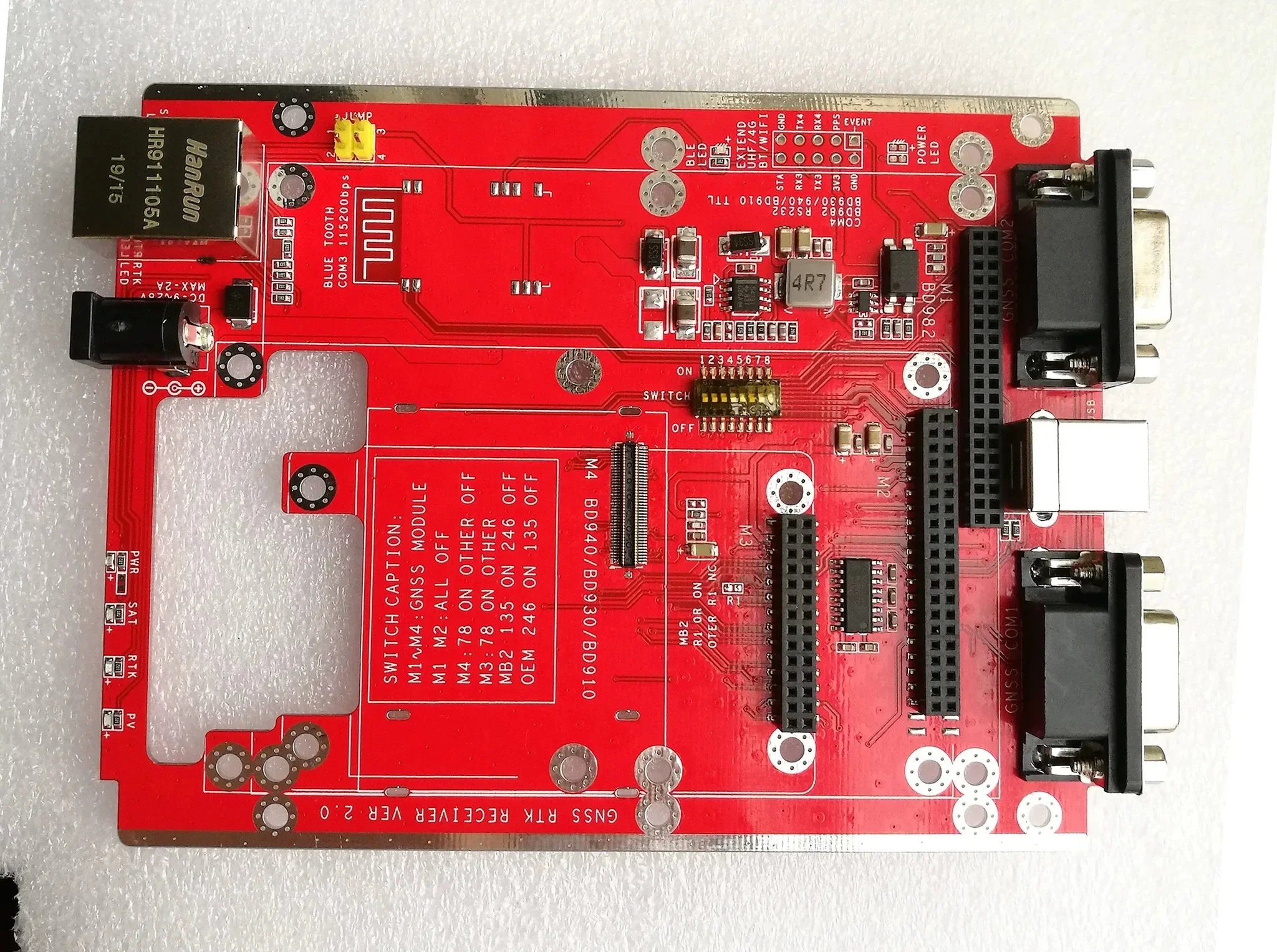 Плата разработки VoltSCase+ с Bluetooth для Trimble BD990 BD992 BD970 BD982 MB2 Novatel OEM729 OEM719 OEM628 OEM718D OEM617D OEM61 (art.: 3920dcc15f598) - 3920dcc15f598