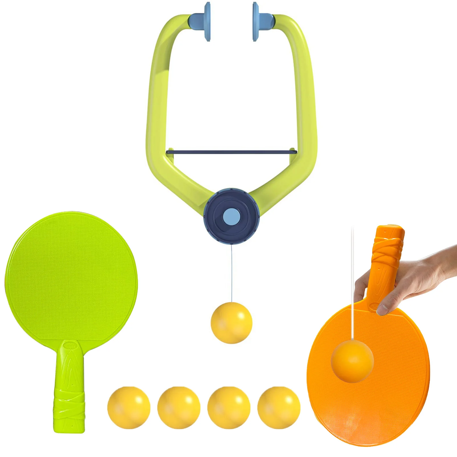 

Suspended PingPong Trainer Indoor Table Tennis Trainer Indoor Suspended Table Tennis Trainer 2 Table Tennis Paddle And 6