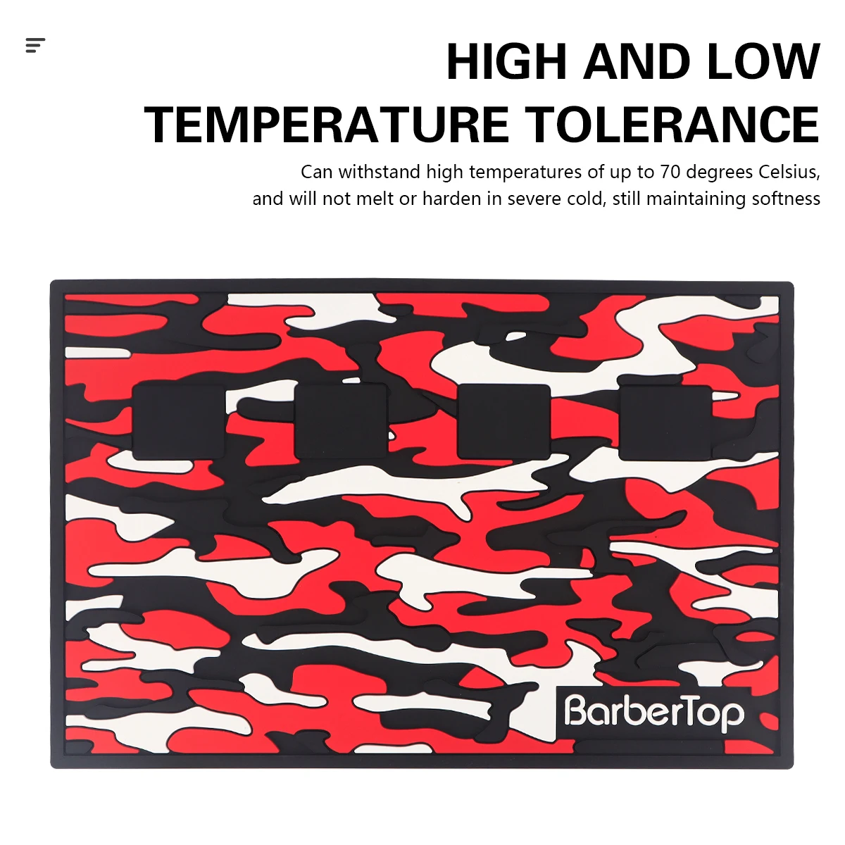 Противоскользящий магнитный поднос силиконовый коврик для хранения