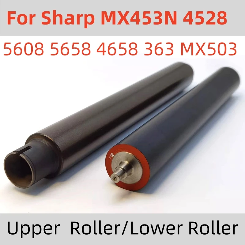 Для Sharp MX M453N 4528 5608 5658 4658 MX363 283 503 верхний нагревательный ролик фьюзера нижний