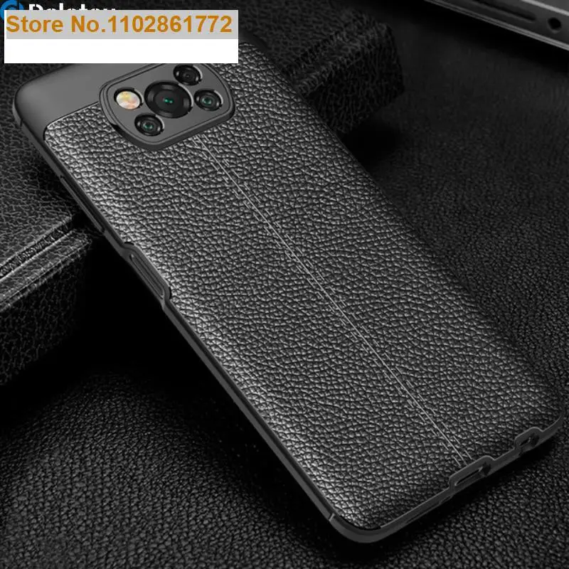 

Luxury Leather Case For Xiaomi Poco F3 X3 NFC M3 M2 Mi 11 Ultra 10T Lite For Redmi Note 10 9 Pro Max 10S 9S 8 7 Shockproof Cover