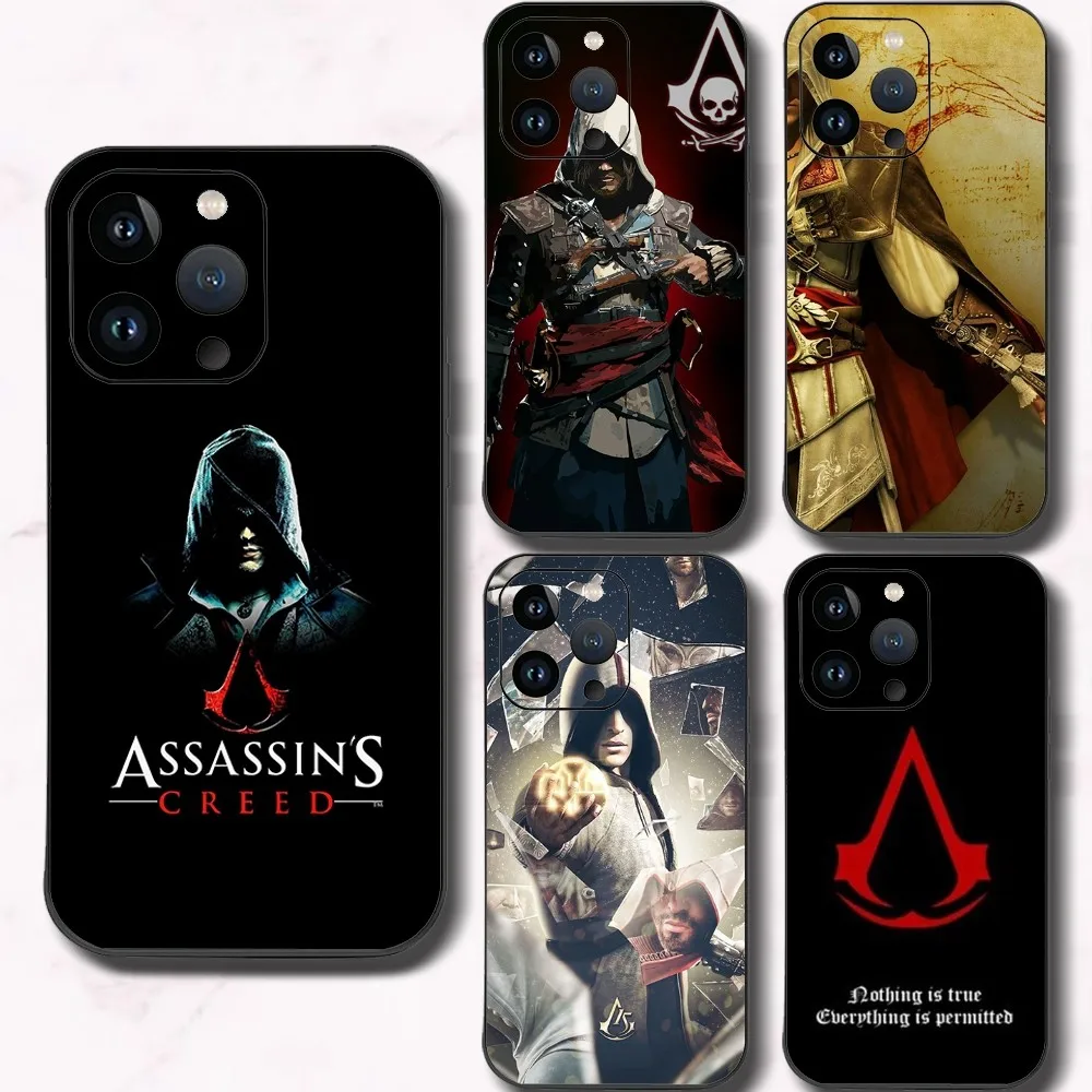 A-Assassins Game C-Creed Phone Case For Iphone 15 11 13 14 16 Pro Max 7 8 Plus X Xr Xs Se2020 12mini Cover