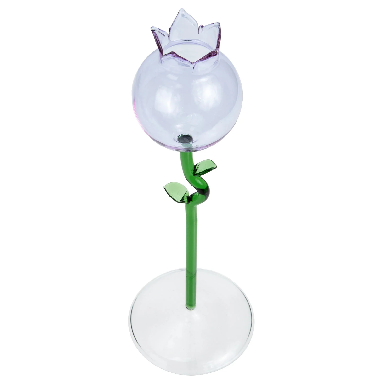 

Glass Essential Oil Bottle Glass Flower Shaped Adornment For Office Home
