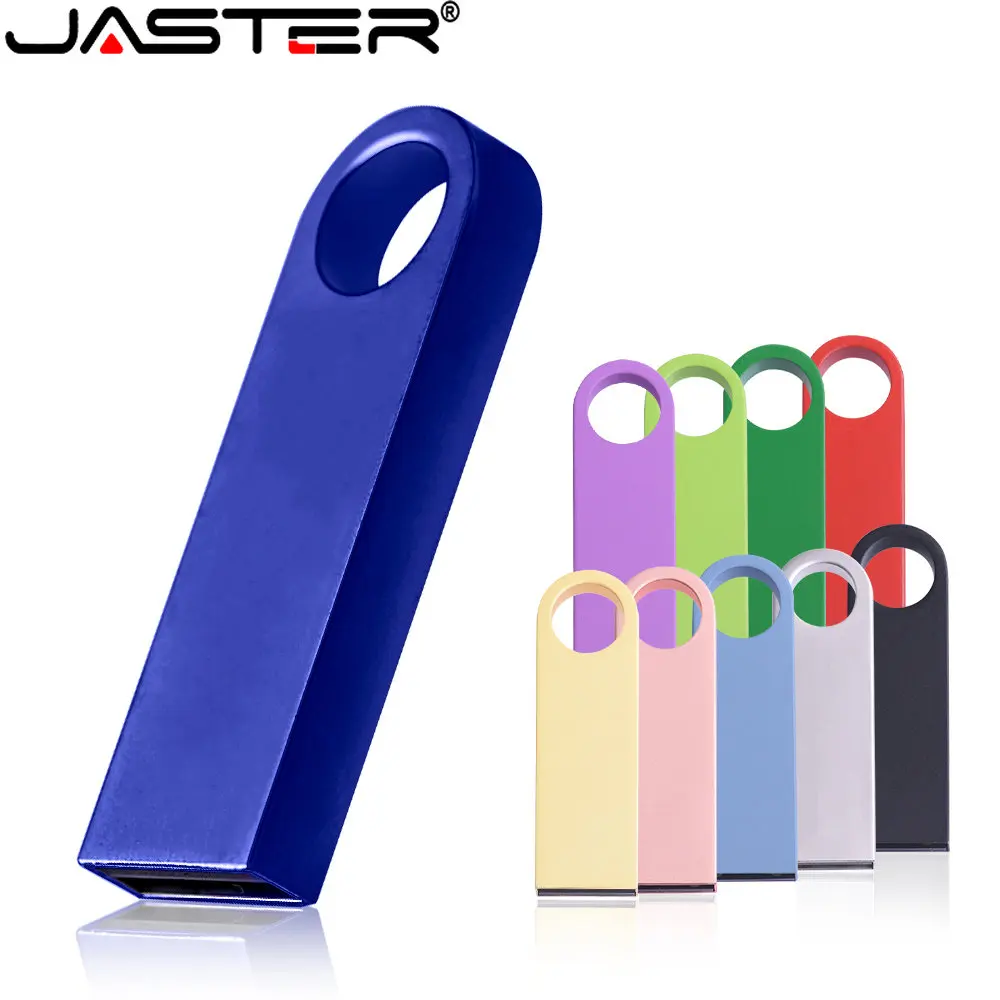 

USB флеш-накопитель JASTER (1 шт. с бесплатным логотипом), 64 ГБ, брелок для ключей, подарок, USB 2,0, карта памяти, 32 ГБ, металлические флеш-накопители, 16...