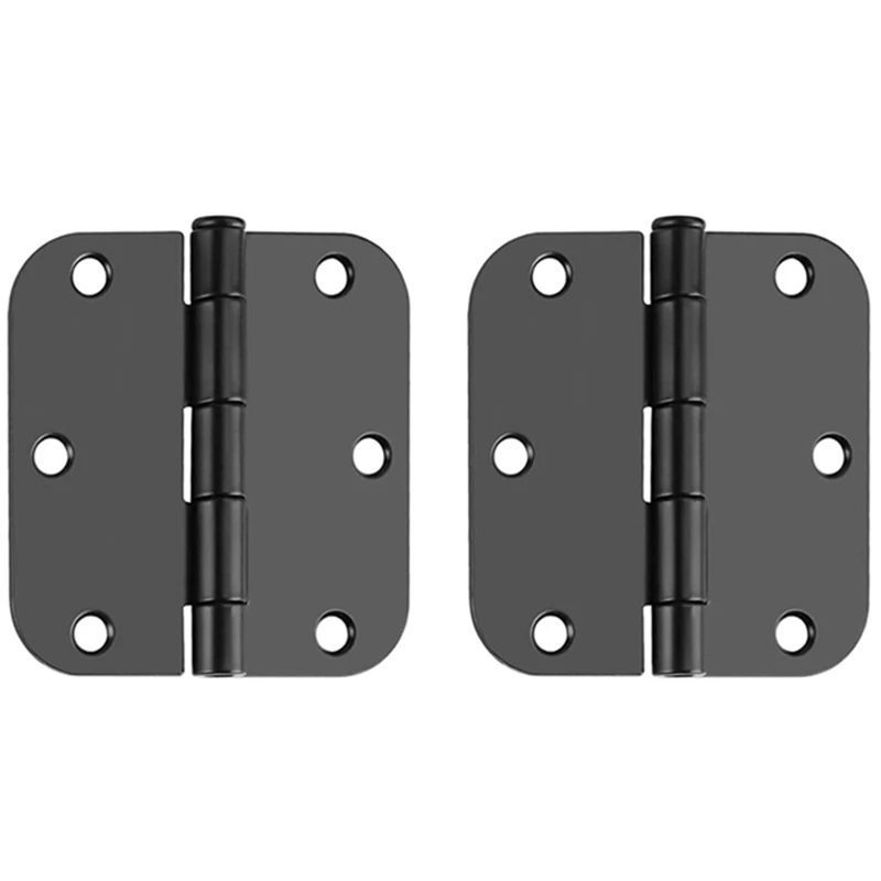 

Door Hinges 3.5In X 3.5In Residential Interior Door Hinges Rounded 5/8 Inch Radius Corners,Door Hinge, Pack Of 12