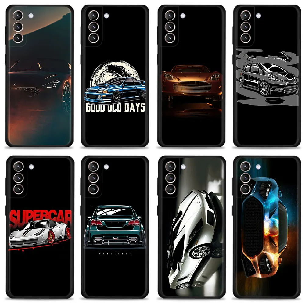 

Super Sport Car Soft Case For Samsung Galaxy S10e S8 S22 Ultra 5G S9 S10 S7 S21 Plus S20 FE 2022