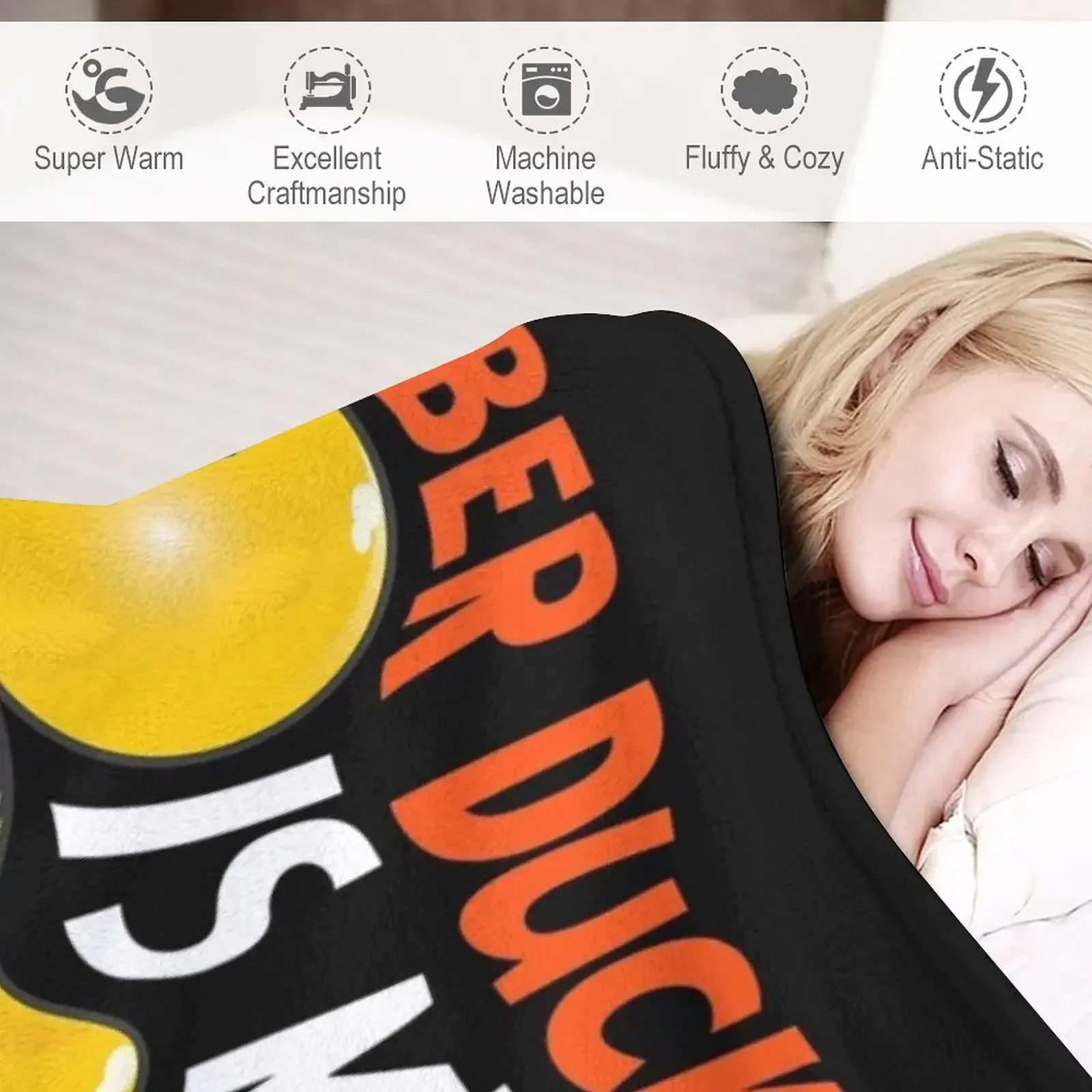 Крутое забавное резиновое одеяло с изображением утки Мой дух кровать модный