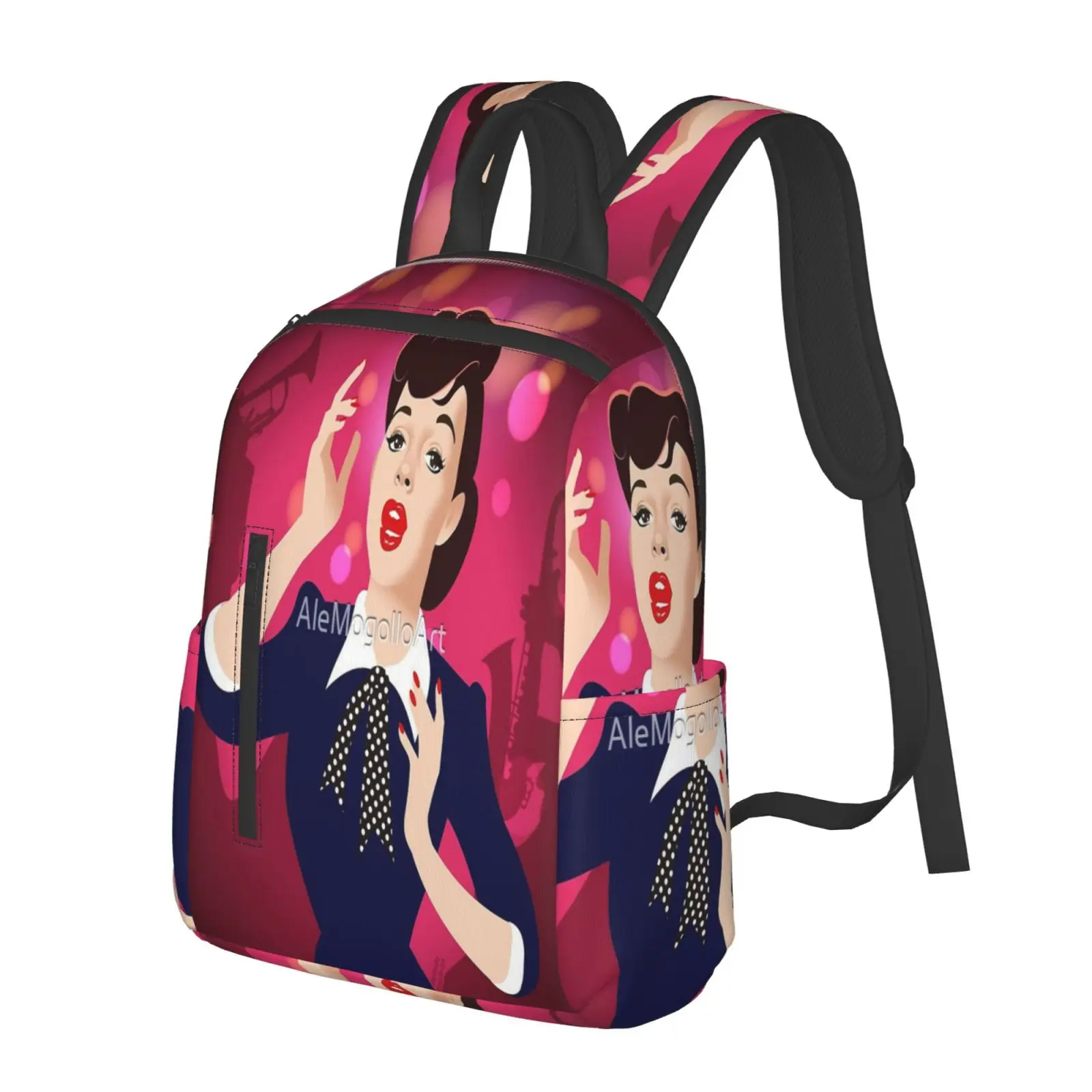 

Мужской рюкзак для ноутбука с аниме-звездами