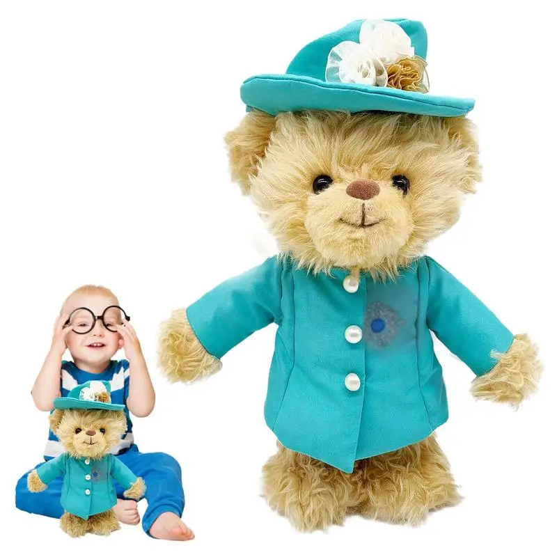 

Elizabeth II Plush Bear Stuffed Animal Bear Plush Stuffed Animal Plush Toy Britain Bear Queen Bear Surrounding Plush Toys