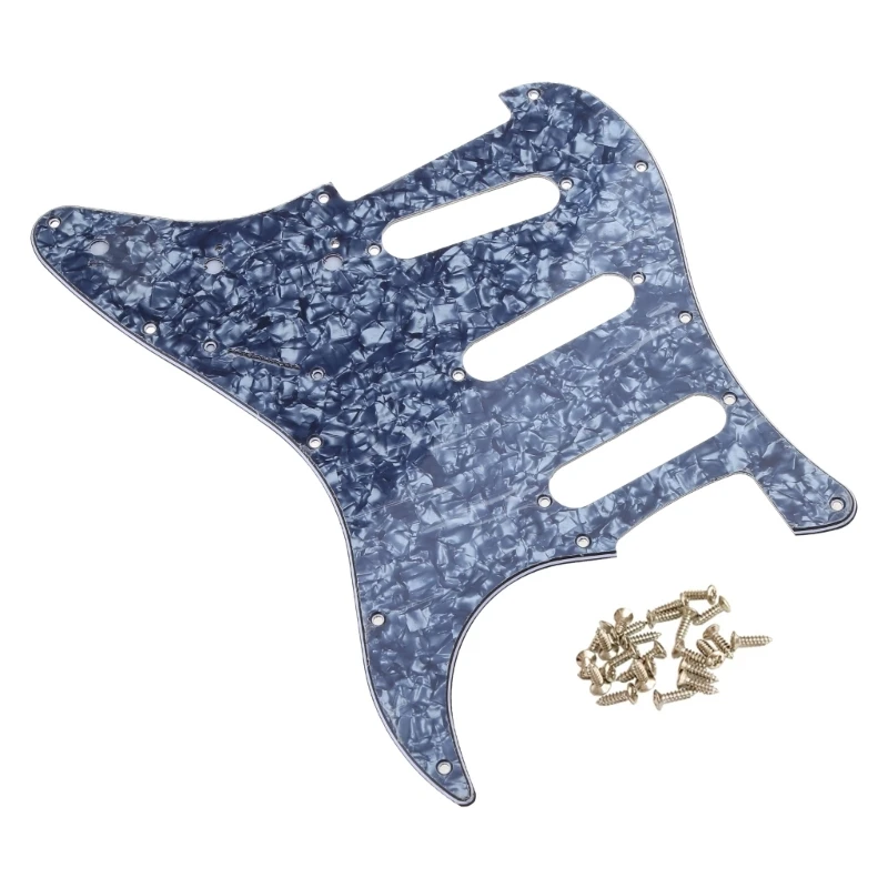 3-слойная гитарная бас-накладка с 11 отверстиями царапающая пластина из