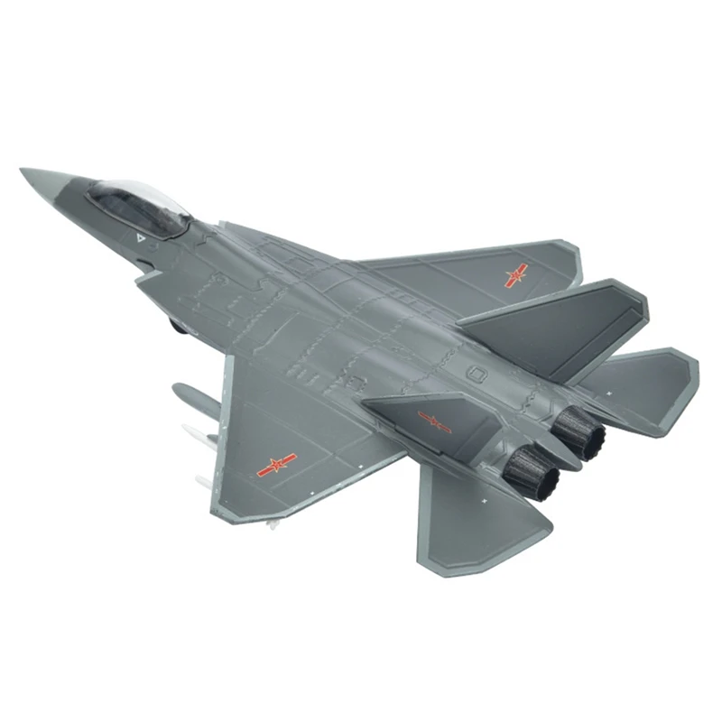 

1/144 Shenyang J-31 Gyrfalcon Stealth Fighter Diecast Airplane Model, Static Aircraft Model for Kids Toy Desk Decoration