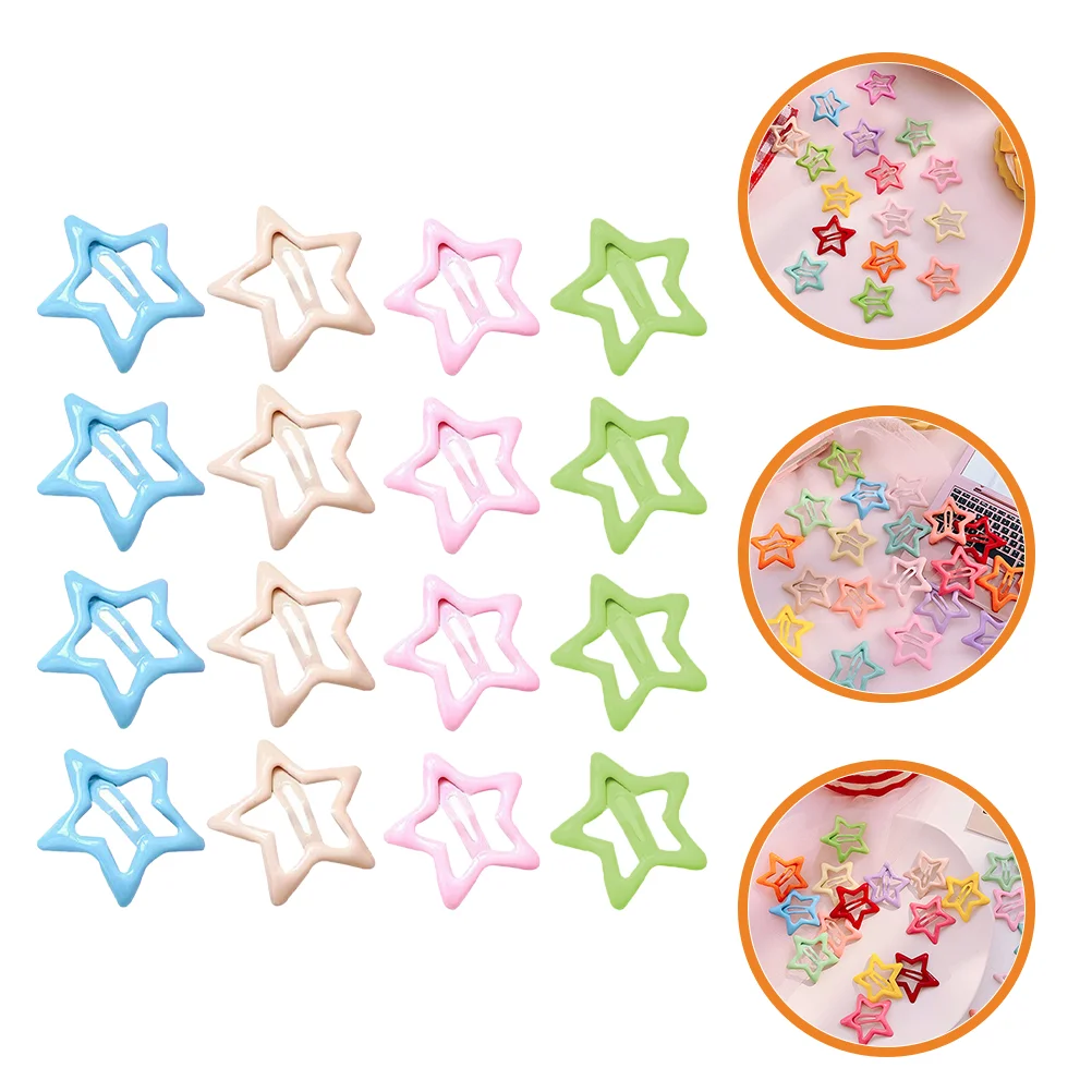 

30 Pcs Star Hair Clips Girls Lovely Barrettes Children Star Shape Hairpins