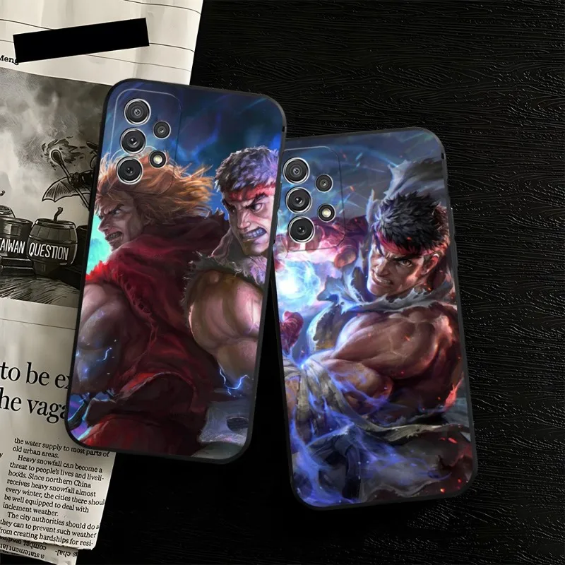 

King Of Fighters Phone Case For Samsung A34 A52 A53 A51 A14 A50 A33 A13 A22 A31 A54 A03S A21 A81 A42 Silicone Back Cover