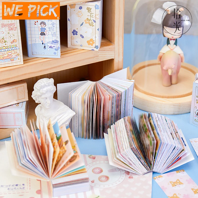 

200sheets Kawaii Stationery Stickers Blooming ins fresh DIY Craft Scrapbooking Album Junk Journal Happy Planner Diary Stickers
